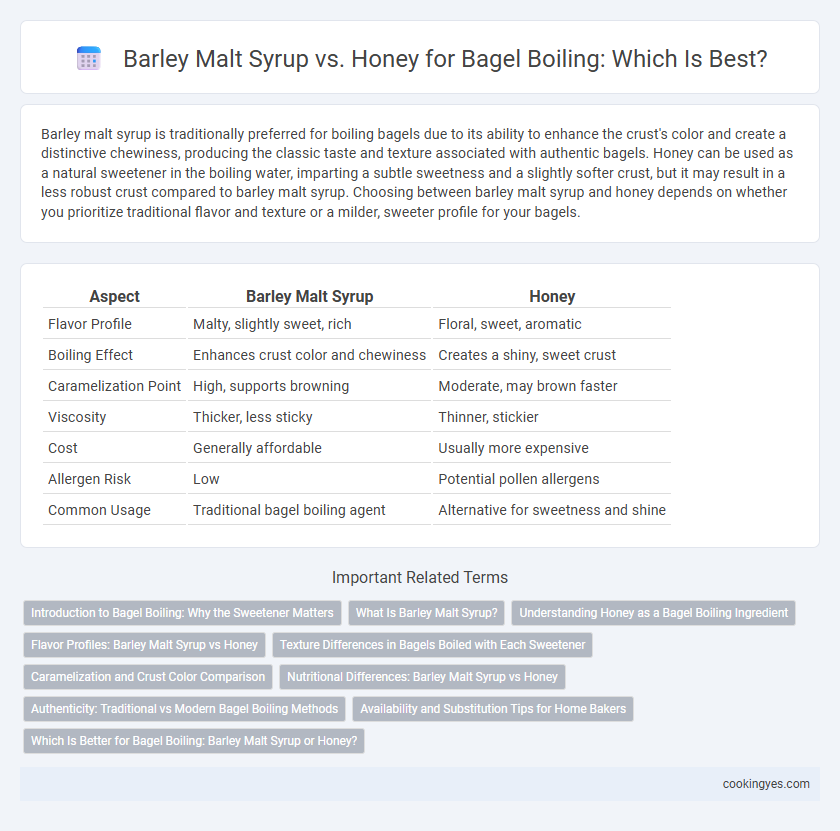 Barley Malt Syrup vs. Honey for Bagel Boiling: Which Is Best?
