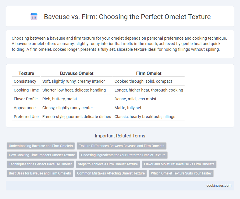 Baveuse vs. Firm: Choosing the Perfect Omelet Texture