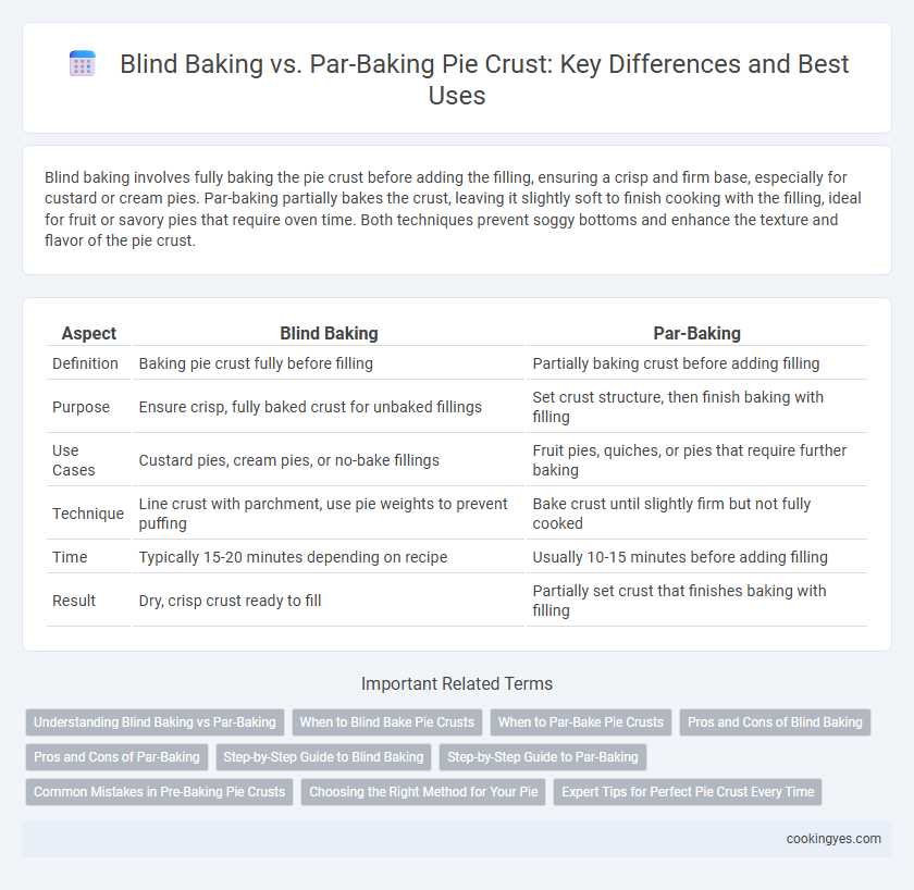 Blind Baking vs. Par-Baking Pie Crust: Key Differences and Best Uses