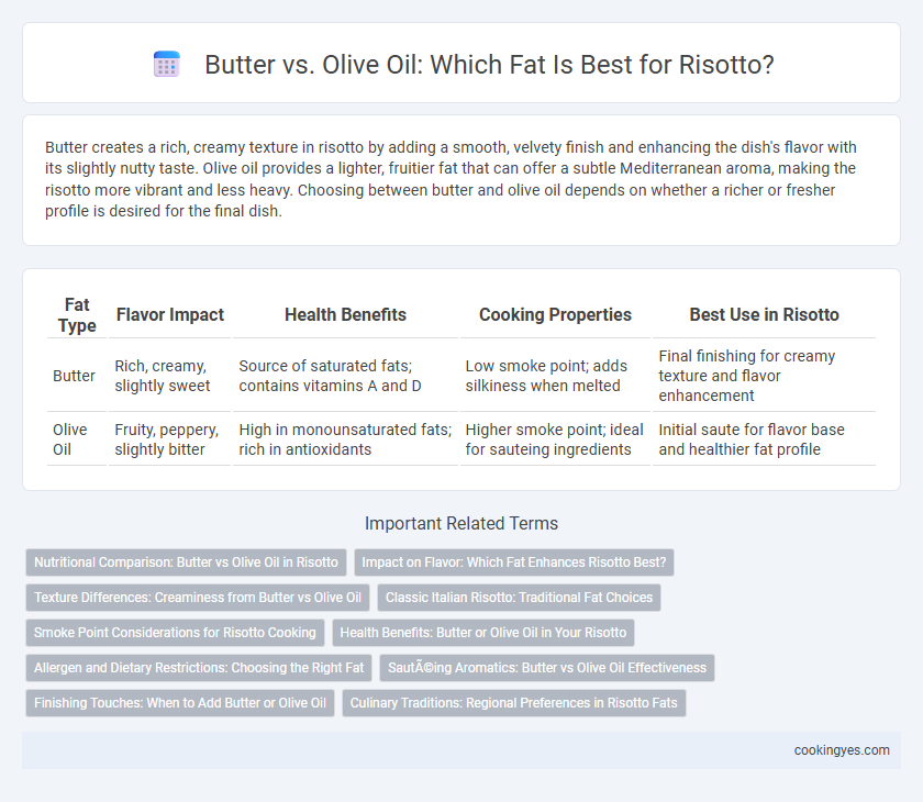 Butter vs. Olive Oil: Which Fat Is Best for Risotto?