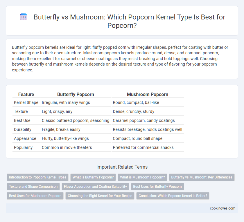 Butterfly vs Mushroom: Which Popcorn Kernel Type Is Best for Popcorn?