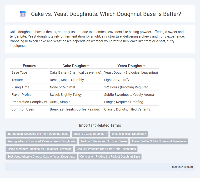 Cake vs. Yeast Doughnuts: Which Doughnut Base Is Better?