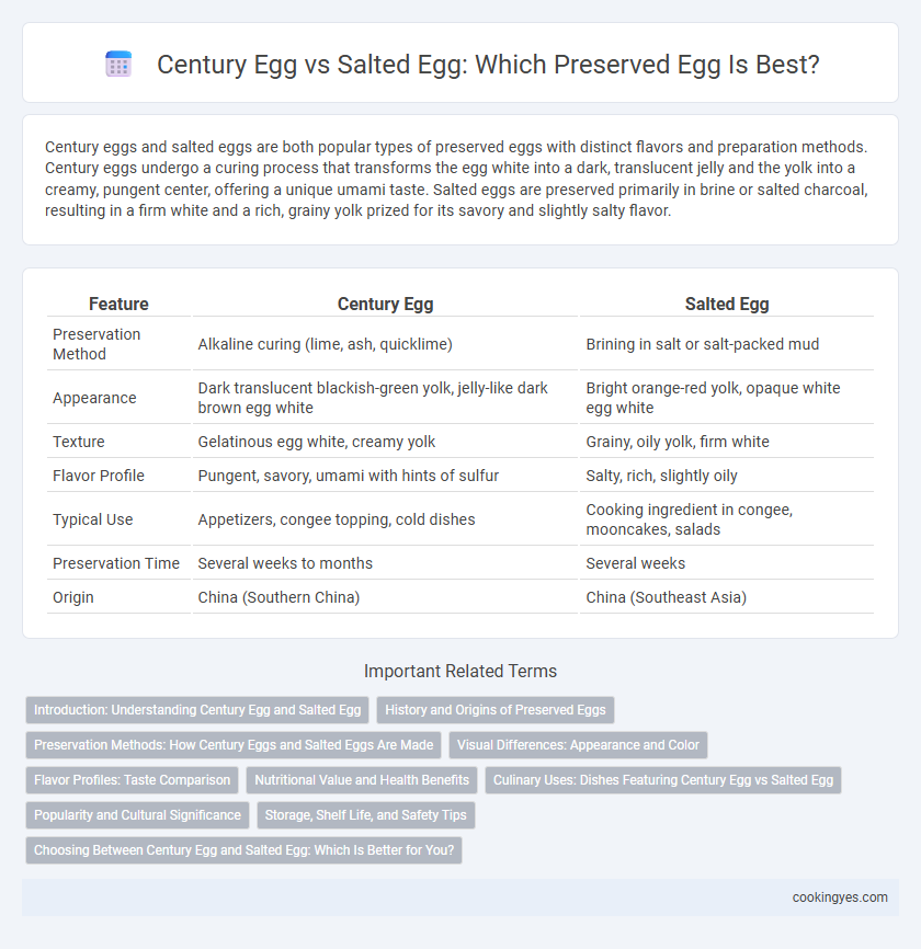 Century Egg vs Salted Egg: Which Preserved Egg Is Best?