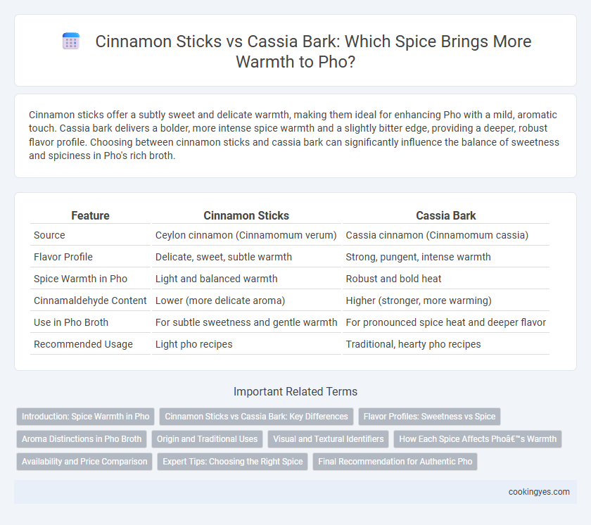 Cinnamon Sticks vs Cassia Bark: Which Spice Brings More Warmth to Pho?