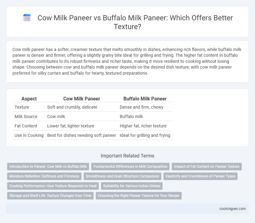 Cow Milk Paneer vs Buffalo Milk Paneer: Which Offers Better Texture?