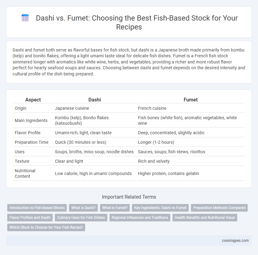 Dashi vs. Fumet: Choosing the Best Fish-Based Stock for Your Recipes