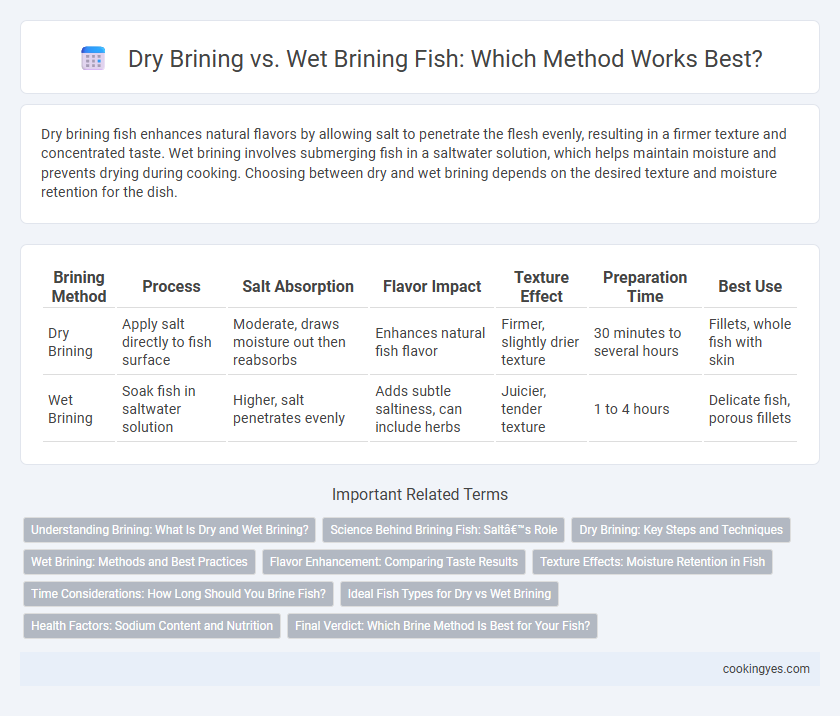 Dry Brining vs. Wet Brining Fish: Which Method Works Best?