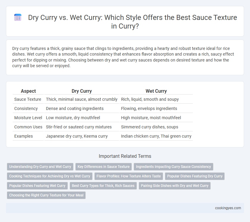 Dry Curry vs. Wet Curry: Which Style Offers the Best Sauce Texture in Curry?