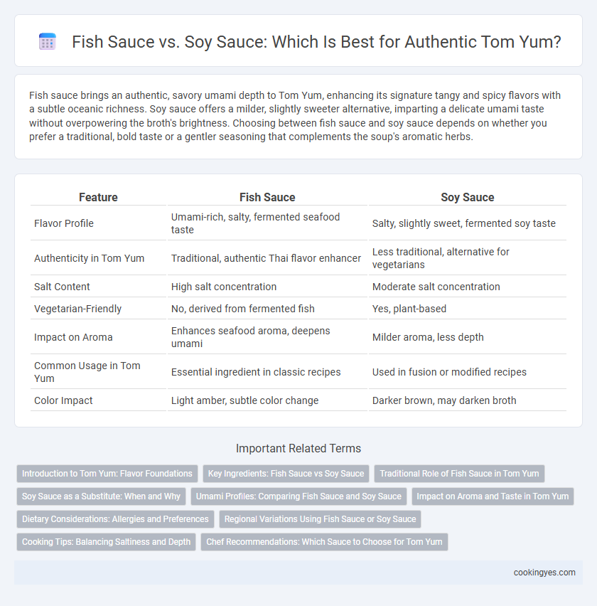 Fish Sauce vs. Soy Sauce: Which Is Best for Authentic Tom Yum?