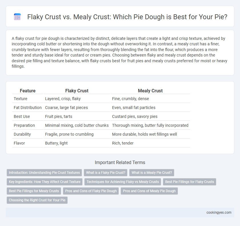 Flaky Crust vs. Mealy Crust: Which Pie Dough is Best for Your Pie?