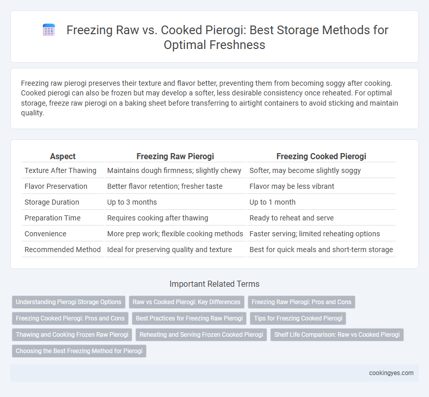 Freezing Raw vs. Cooked Pierogi: Best Storage Methods for Optimal Freshness