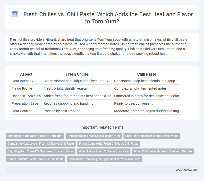 Fresh Chilies vs. Chili Paste: Which Adds the Best Heat and Flavor to Tom Yum?