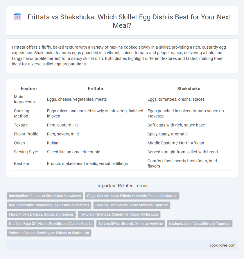 Frittata vs Shakshuka: Which Skillet Egg Dish is Best for Your Next Meal?