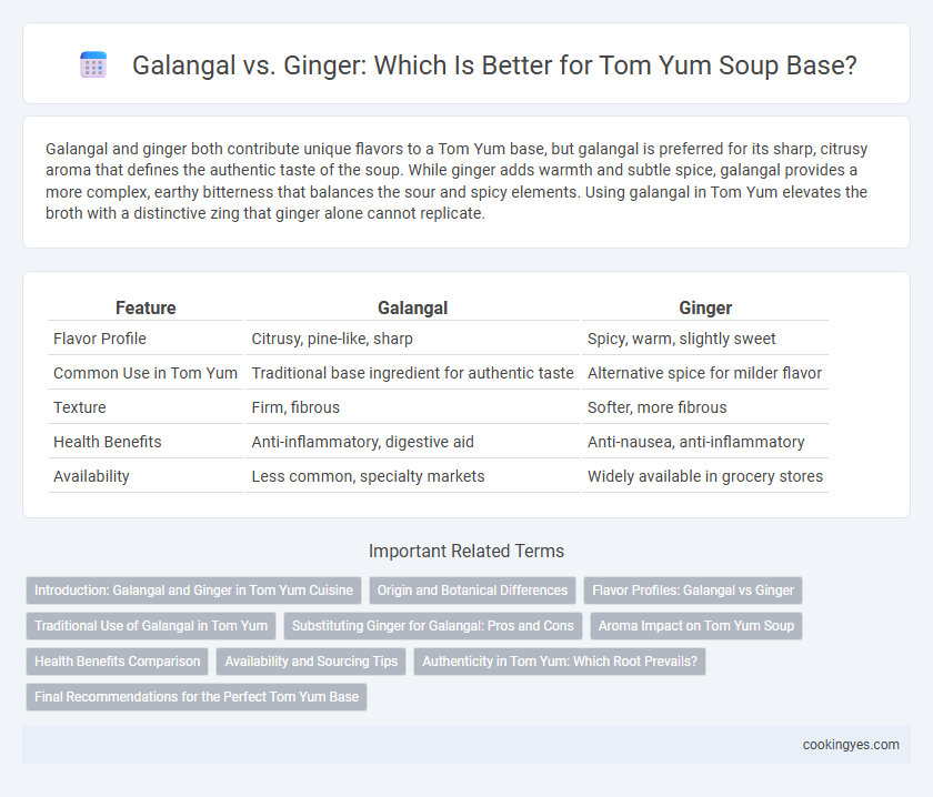 Galangal vs. Ginger: Which Is Better for Tom Yum Soup Base?