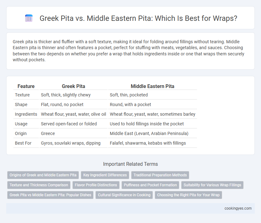 Greek Pita vs. Middle Eastern Pita: Which Is Best for Wraps?
