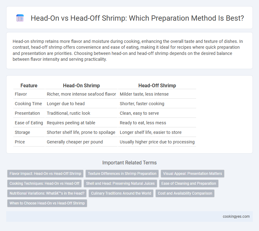 Head-On vs Head-Off Shrimp: Which Preparation Method Is Best?
