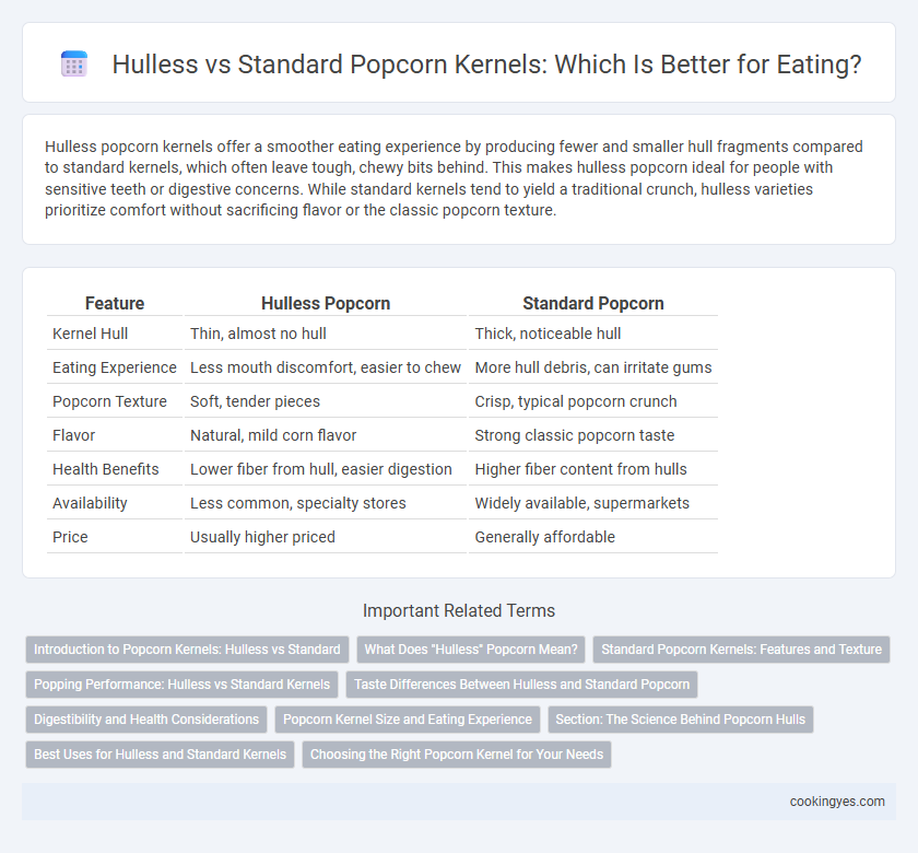Hulless vs Standard Popcorn Kernels: Which Is Better for Eating?