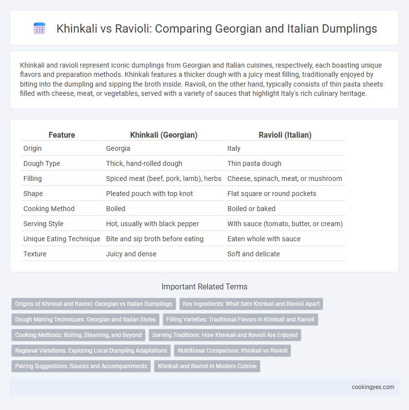 Khinkali vs Ravioli: Comparing Georgian and Italian Dumplings