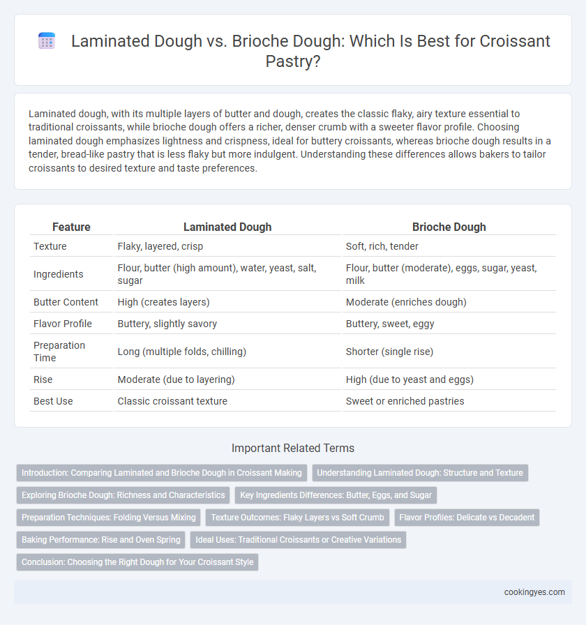 Laminated Dough vs. Brioche Dough: Which Is Best for Croissant Pastry?
