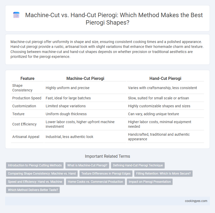 Machine-Cut vs. Hand-Cut Pierogi: Which Method Makes the Best Pierogi Shapes?