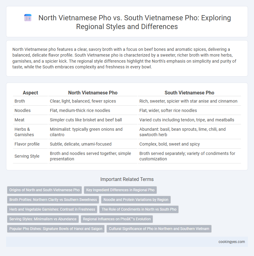 North Vietnamese Pho vs. South Vietnamese Pho: Exploring Regional Styles and Differences