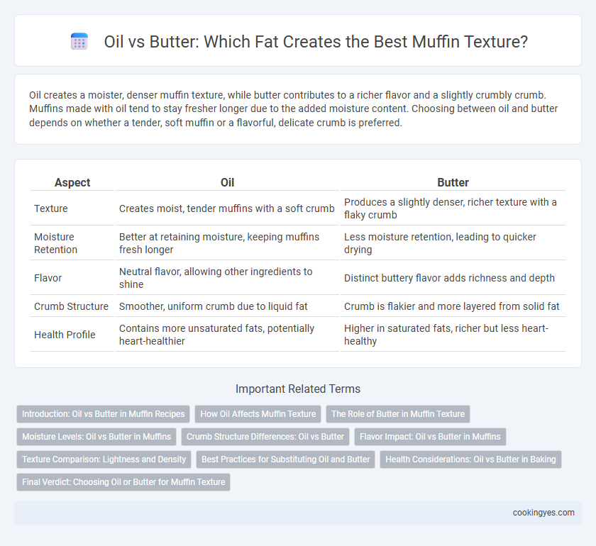 Oil vs Butter: Which Fat Creates the Best Muffin Texture?