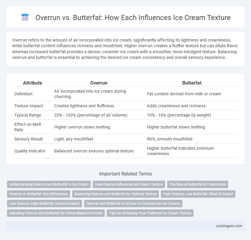 Overrun vs. Butterfat: How Each Influences Ice Cream Texture