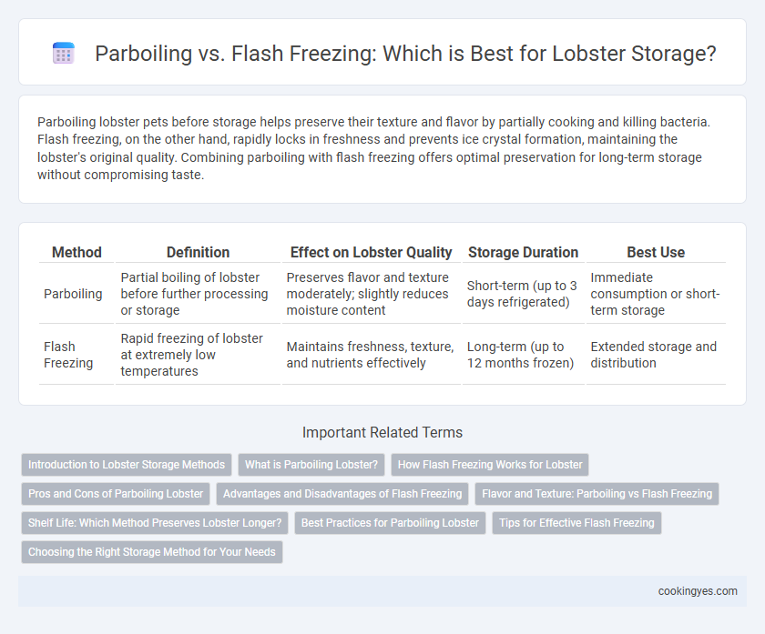 Parboiling vs. Flash Freezing: Which is Best for Lobster Storage?