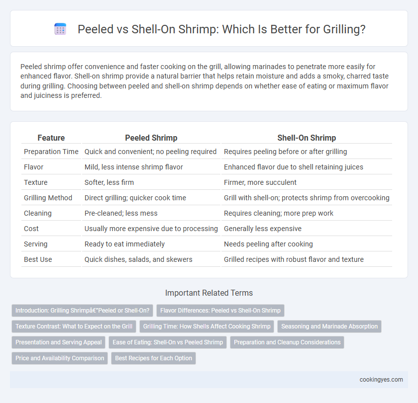 Peeled vs Shell-On Shrimp: Which Is Better for Grilling?