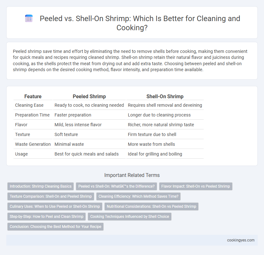 Peeled vs. Shell-On Shrimp: Which Is Better for Cleaning and Cooking?