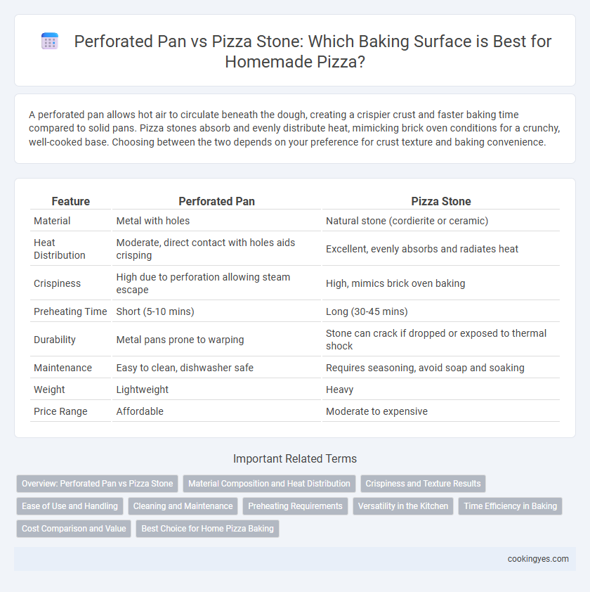 Perforated Pan vs Pizza Stone: Which Baking Surface is Best for Homemade Pizza?