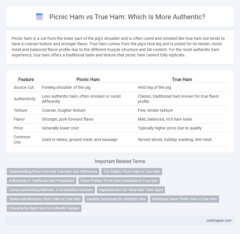 Picnic Ham vs True Ham: Which Is More Authentic?