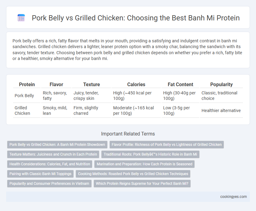 Pork Belly vs Grilled Chicken: Choosing the Best Banh Mi Protein