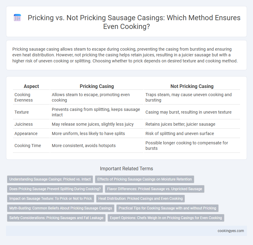 Pricking vs. Not Pricking Sausage Casings: Which Method Ensures Even Cooking?