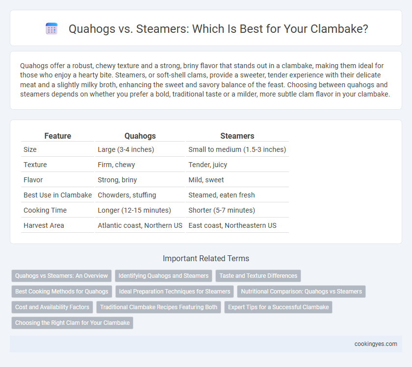 Quahogs vs. Steamers: Which Is Best for Your Clambake?