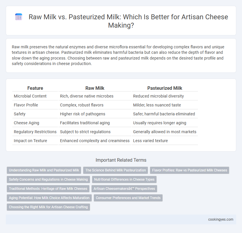 Raw Milk vs. Pasteurized Milk: Which Is Better for Artisan Cheese Making?