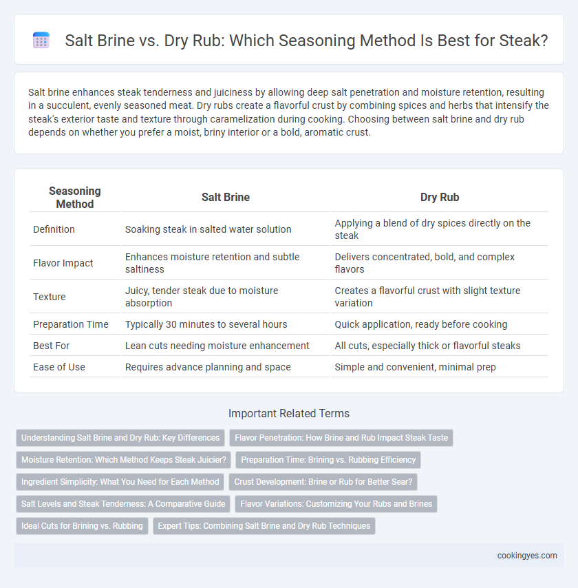 Salt Brine vs. Dry Rub: Which Seasoning Method Is Best for Steak?
