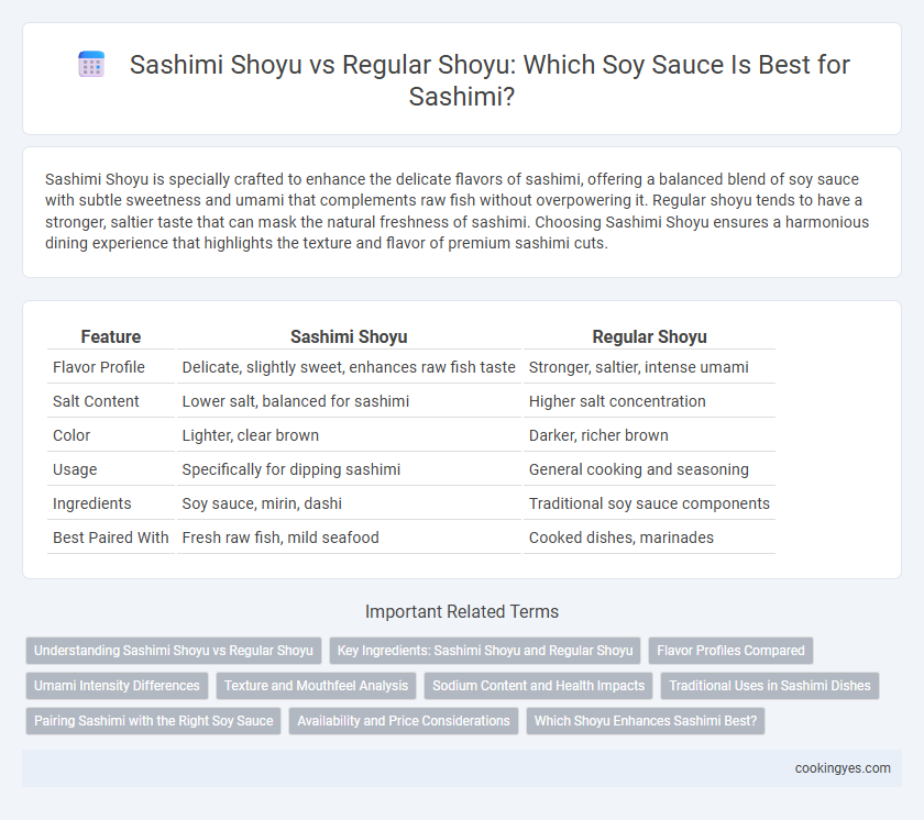 Sashimi Shoyu vs Regular Shoyu: Which Soy Sauce Is Best for Sashimi?