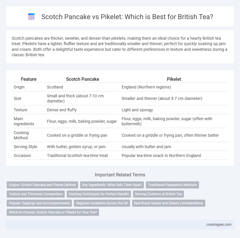 Scotch Pancake vs Pikelet: Which is Best for British Tea?