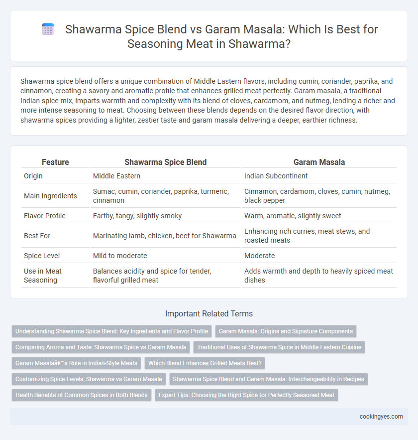 Shawarma Spice Blend vs Garam Masala: Which Is Best for Seasoning Meat in Shawarma?