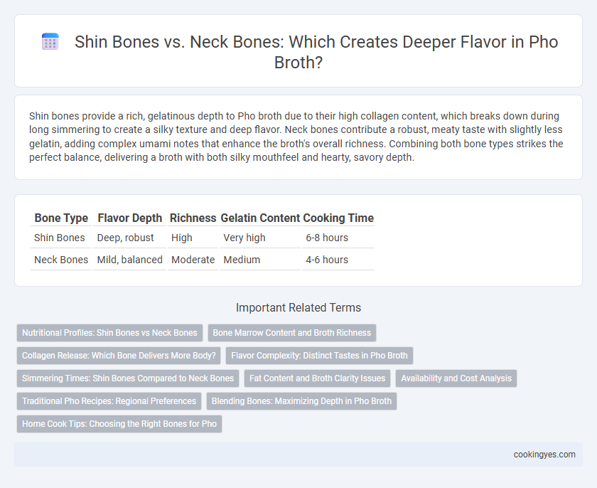 Shin Bones vs. Neck Bones: Which Creates Deeper Flavor in Pho Broth?