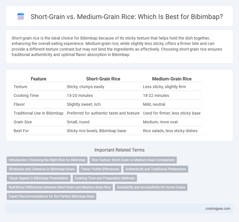 Short-Grain vs. Medium-Grain Rice: Which Is Best for Bibimbap?