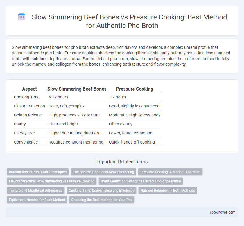 Slow Simmering Beef Bones vs Pressure Cooking: Best Method for Authentic Pho Broth