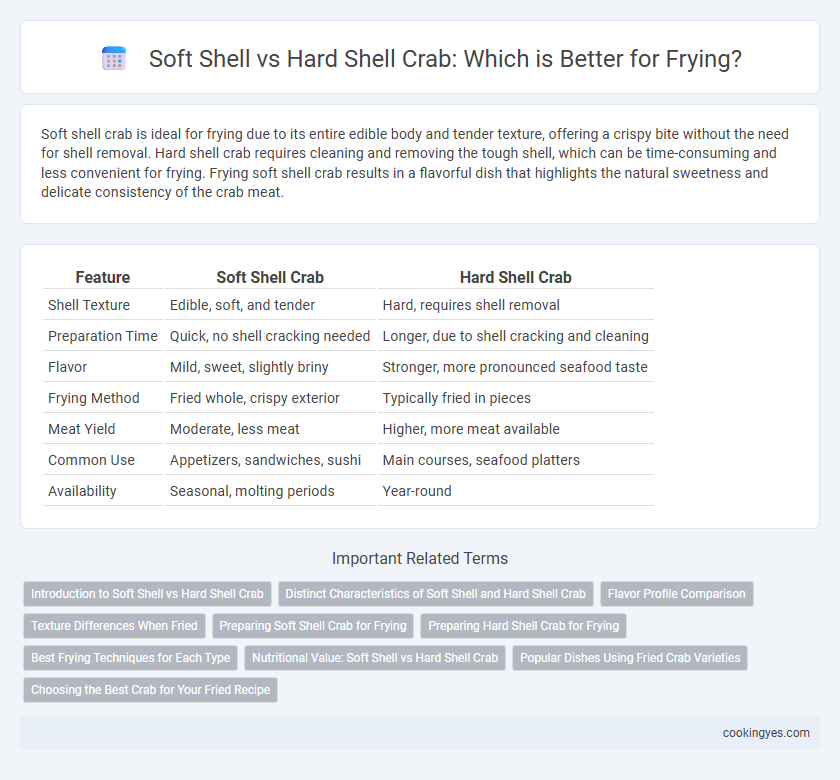 Soft Shell vs Hard Shell Crab: Which is Better for Frying?