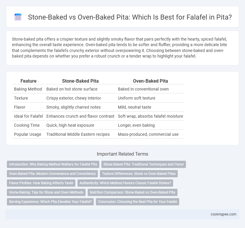 Stone-Baked vs Oven-Baked Pita: Which Is Best for Falafel in Pita?