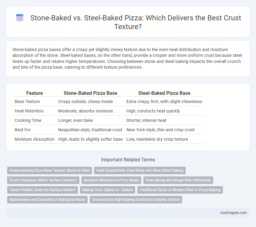 Stone-Baked vs. Steel-Baked Pizza: Which Delivers the Best Crust Texture?