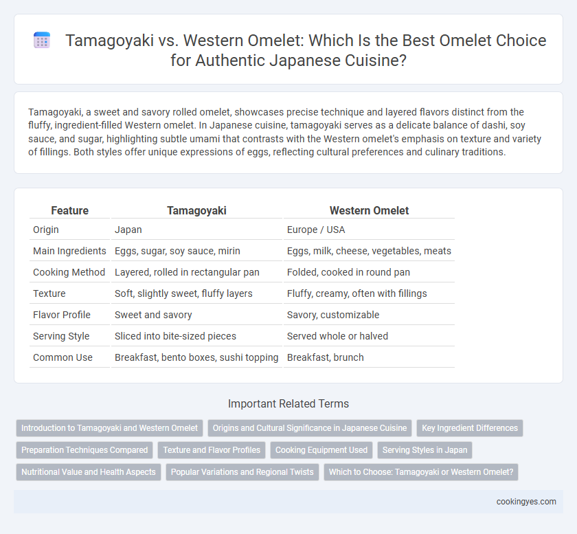 Tamagoyaki vs. Western Omelet: Which Is the Best Omelet Choice for Authentic Japanese Cuisine?