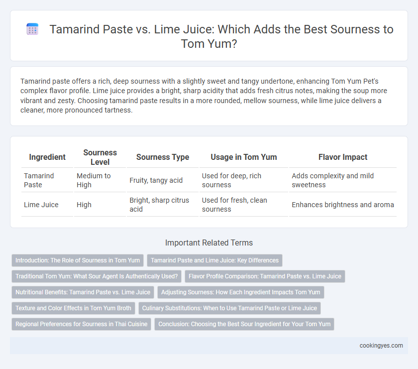 Tamarind Paste vs. Lime Juice: Which Adds the Best Sourness to Tom Yum?