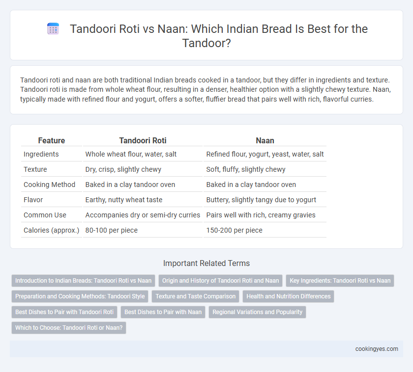 Tandoori Roti vs Naan: Which Indian Bread Is Best for the Tandoor?