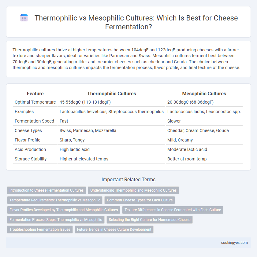 Thermophilic vs Mesophilic Cultures: Which Is Best for Cheese Fermentation?
